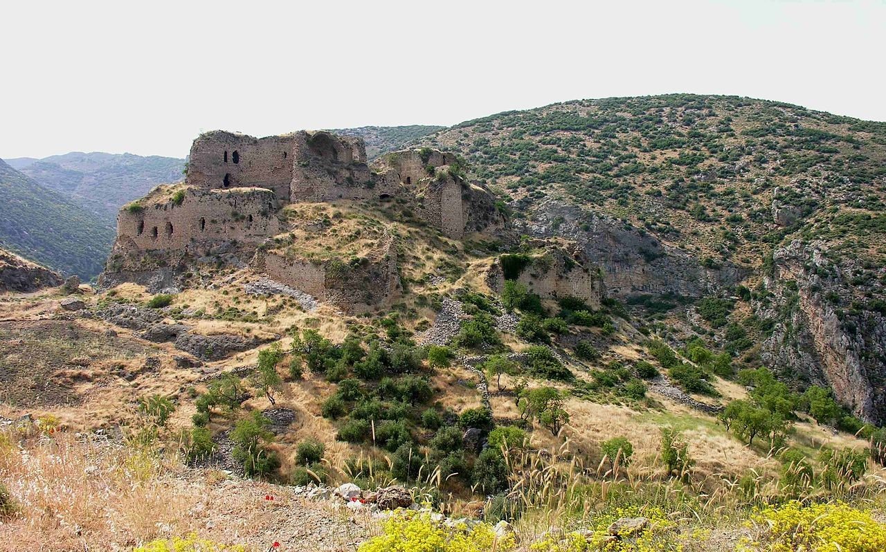 Bakras Castle near Iskenderun Alexandretta, Turkey