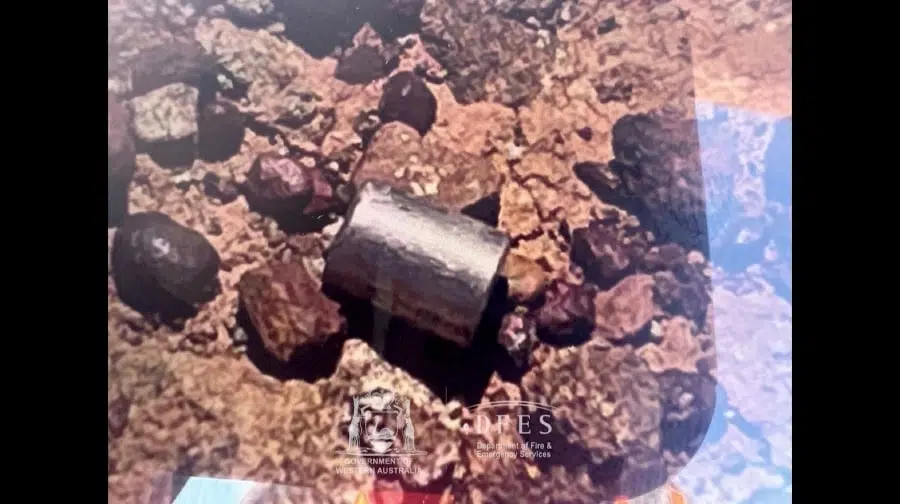 Radioactive capsule Australia found