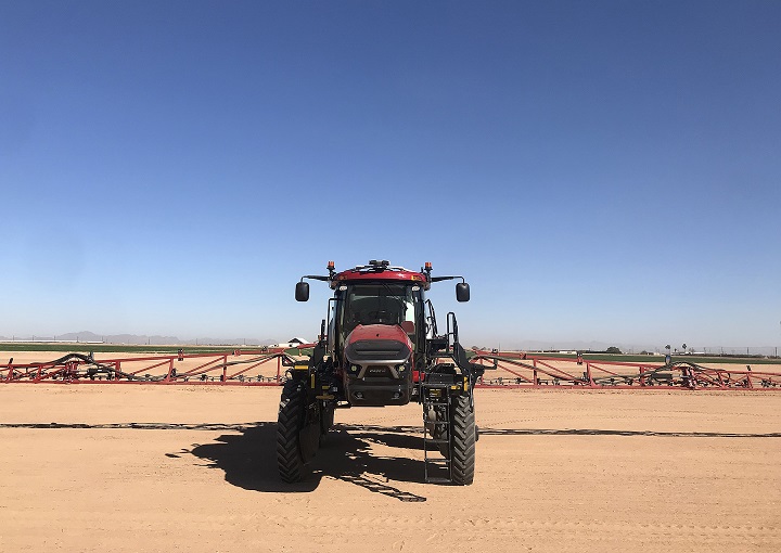 Augmenta Precision Farming Device on Tractor.