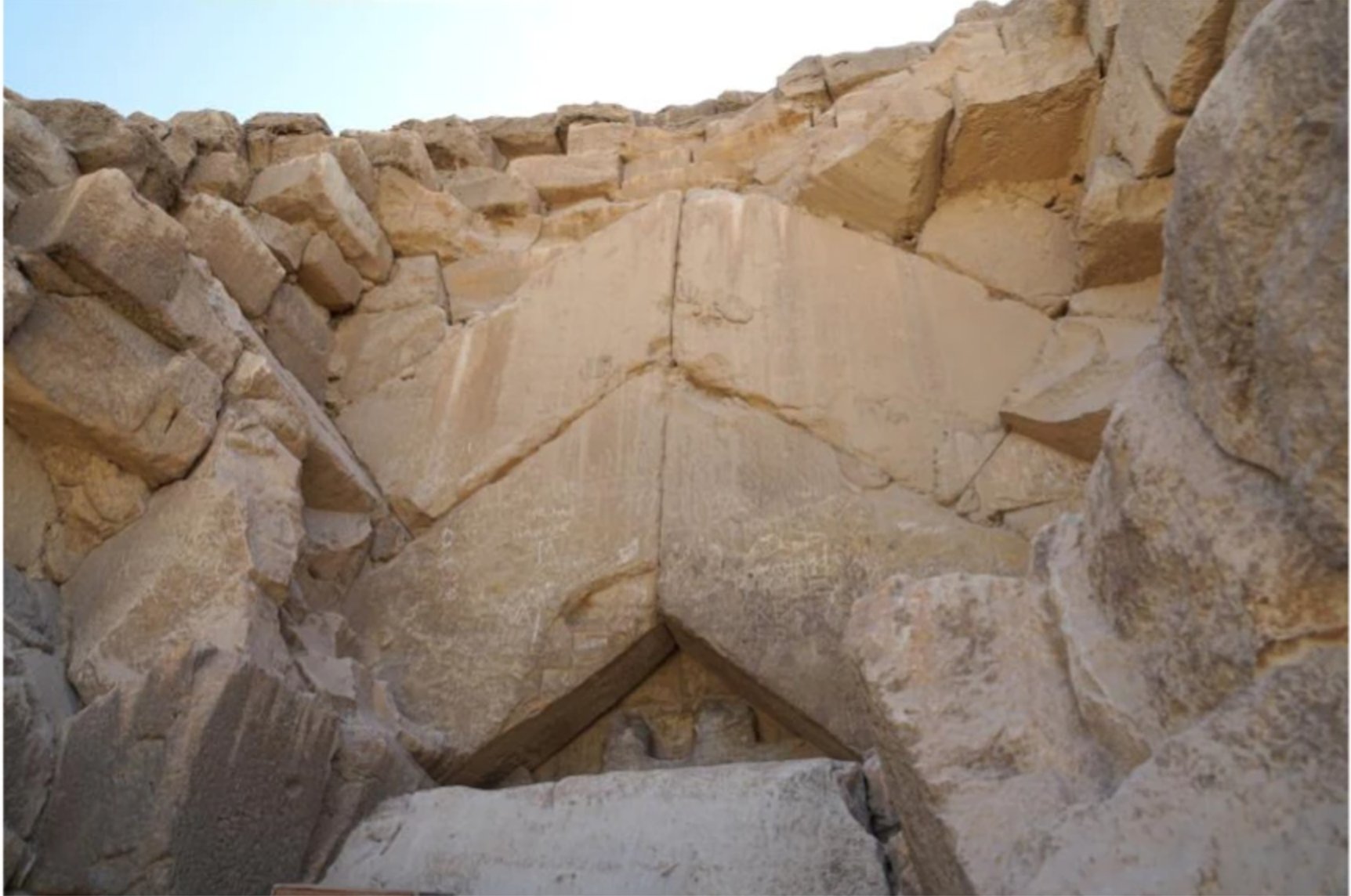Hidden Corridor in Egypt’s Geat Pyramid of Giza
