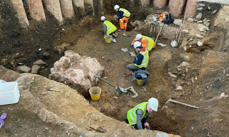 Shrine of Greek God Dionysus Discovered at Leicester Cathedral