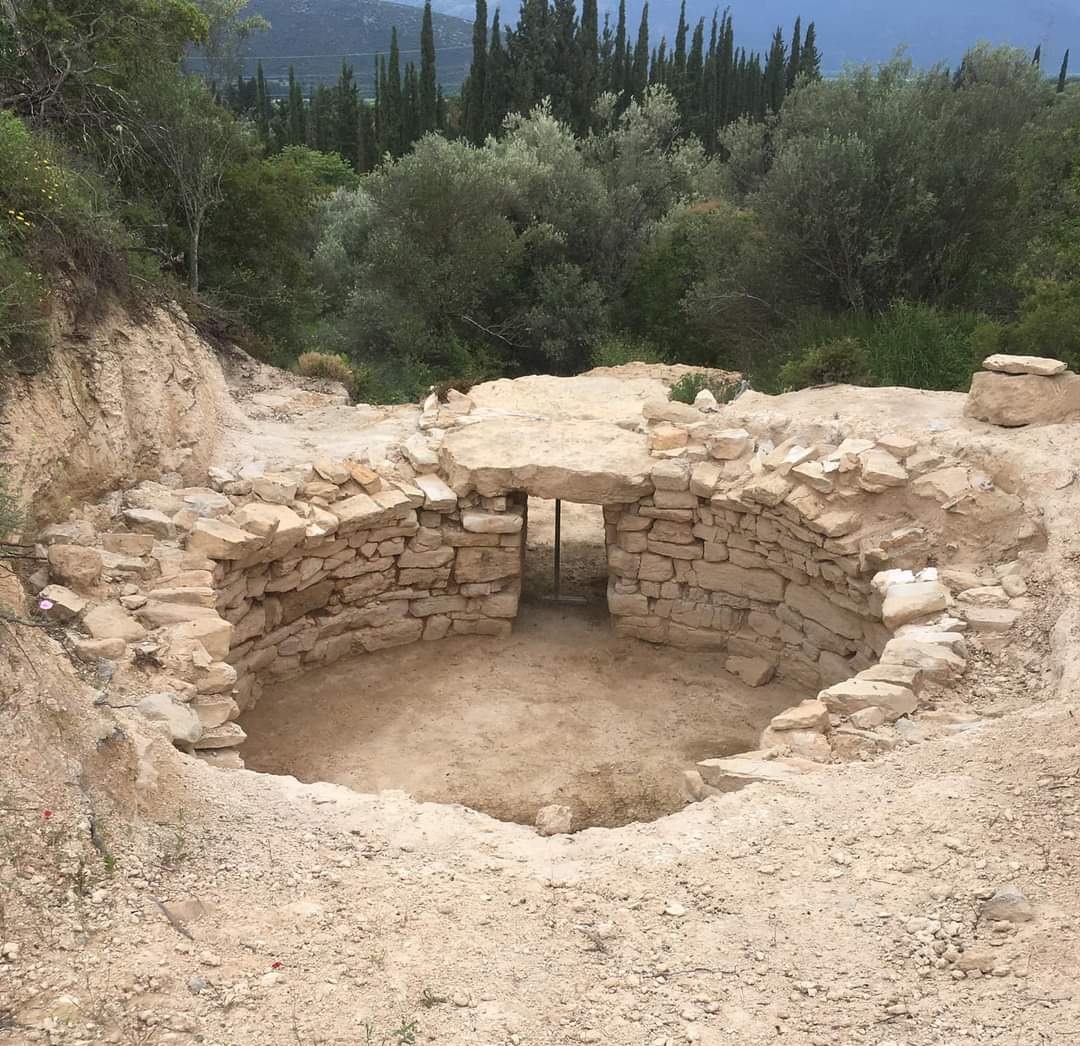 Mycenean Vaulted Tomb in Phthiotis, Central Greece.