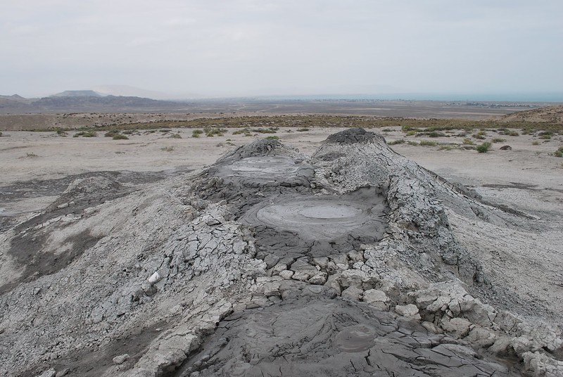 A mesmerizing sight of the Mud Volcano