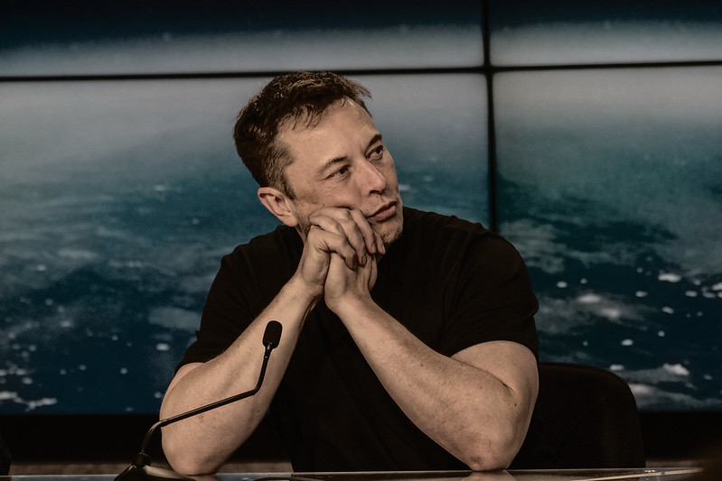 Elon Musk, CEO of SpaceX and Tesla.