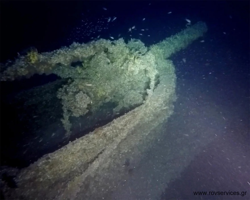 wwii submarine Aegean sea