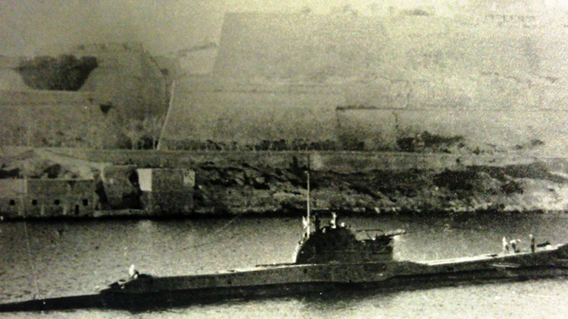 British WWII Submarine Greece