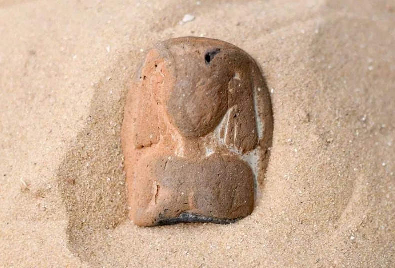 Egyptian goddess figurine of Hathor founded on Israel’s Palmachim Beach