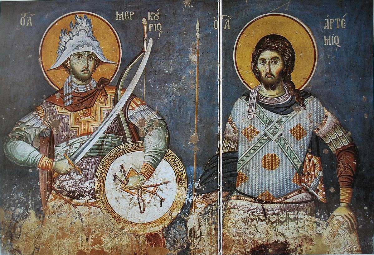 Byzantine military saints