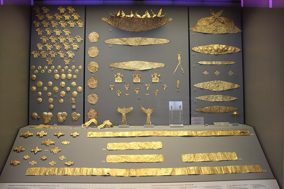 Mycenaean Greece gold