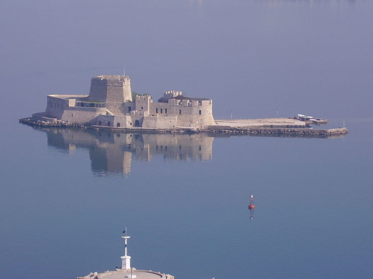 Bourtzi Island Fortress in Nafplio, Greece Reopens to the Public
