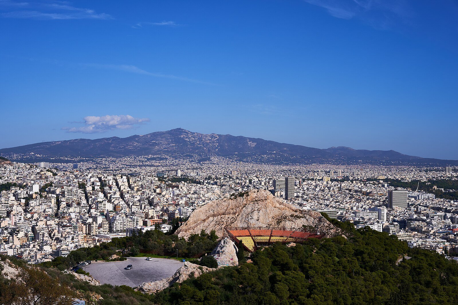 The Lycabettus Theater in Athens