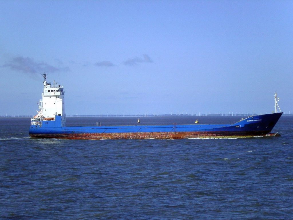 A Russian Cargo ship