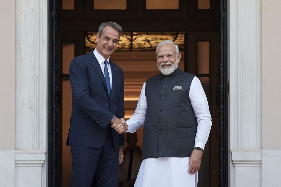 Greece India strategic partners