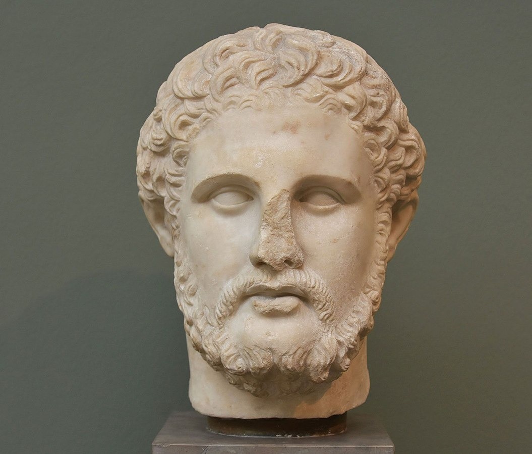 Philip II marble bust