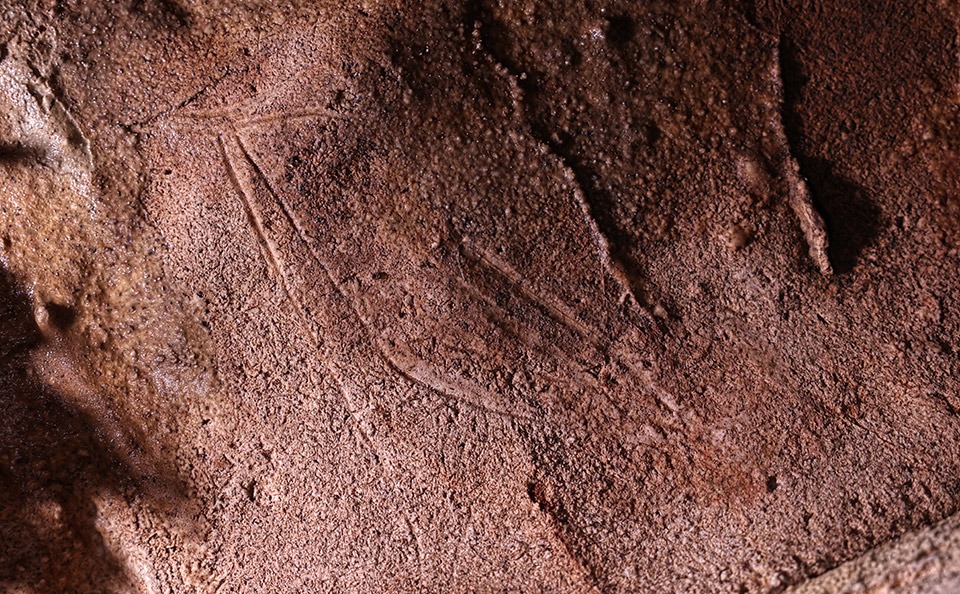 Ancient drawings discovered in Cova Dones, Spain, provide insights into the artistic techniques of Paleolithic people. 