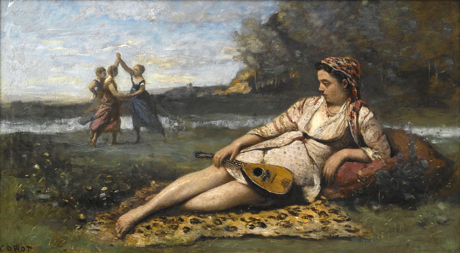 Jean-Baptiste Camille Corot, Young Women of Sparta 