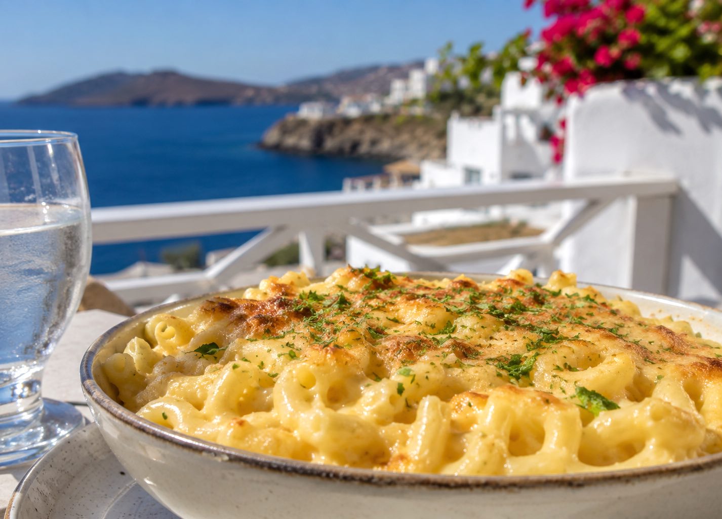 Macaroni dish in Greece