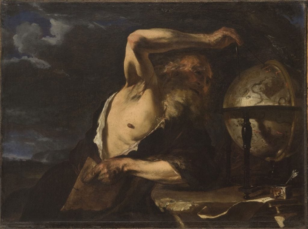 Anaxagoras the philosopher and astronomer by Giovanni Battista Langetti.