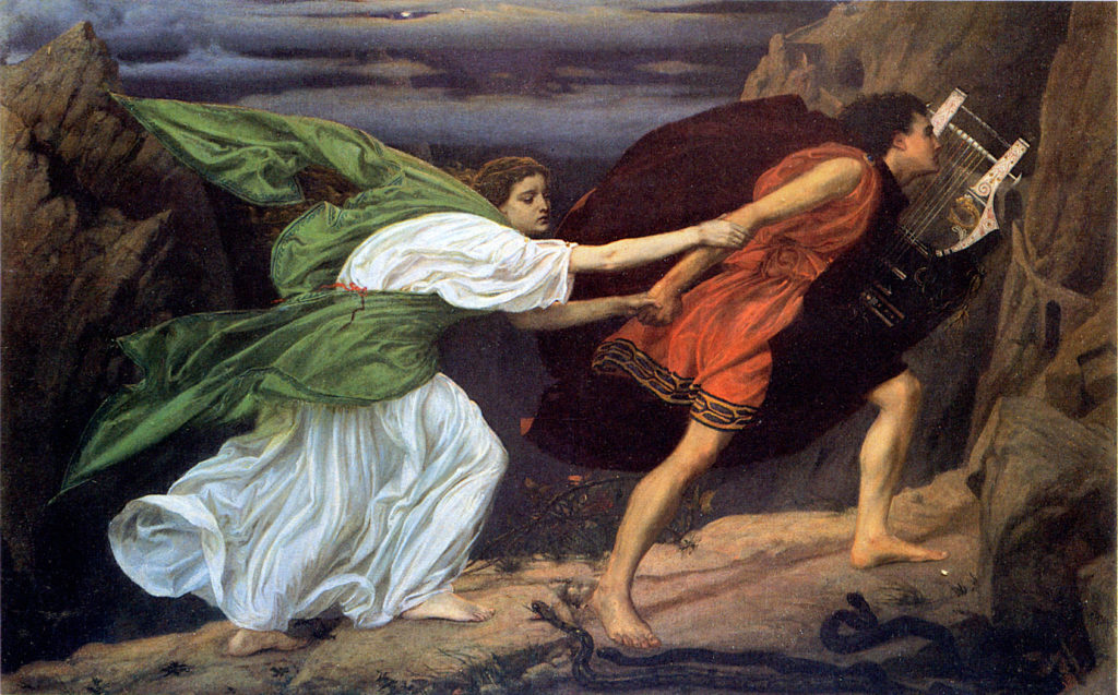 Orpheus and Eurydice by Edward Poynter