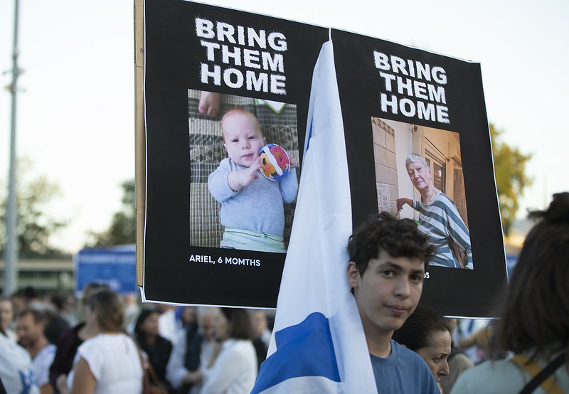 Bring the home. Israel hostages