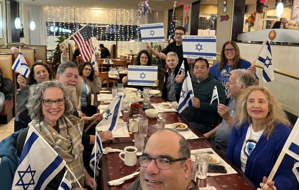 Greek diner Israel support