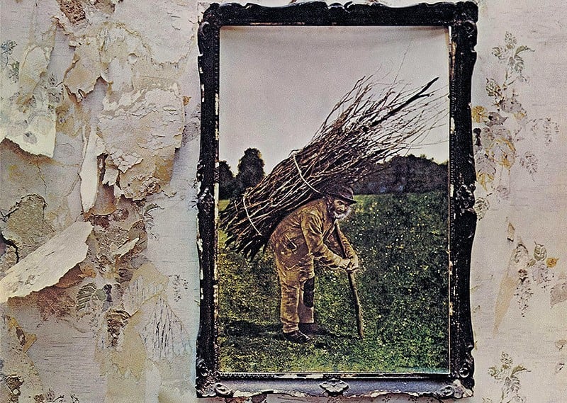 Stick Man featured on Led Zeppelin's IV album cover