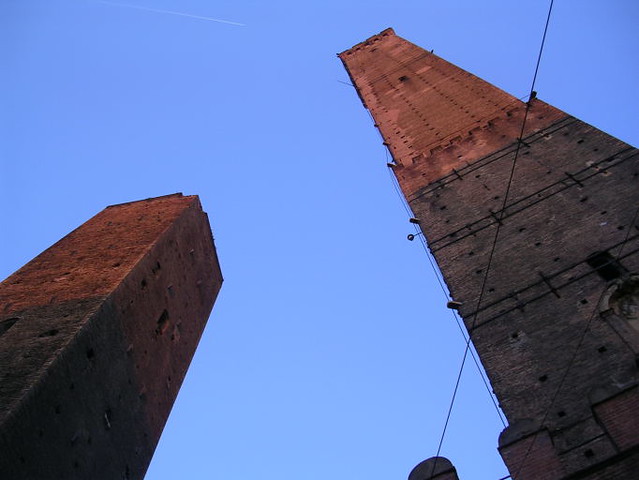 Bologna's Garisenda tower, a leaning tower since the 12th century, faces a precarious future