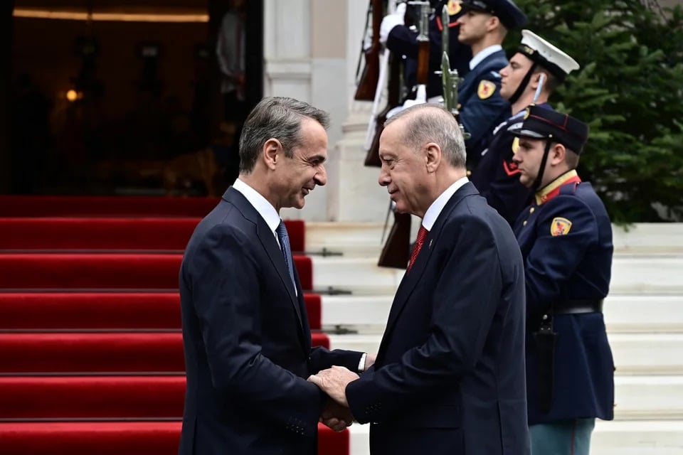 Mitsotakis Erdogan Greece Turkey