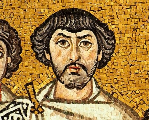 Belisarius Byzantine Roman Empire mosaic.
