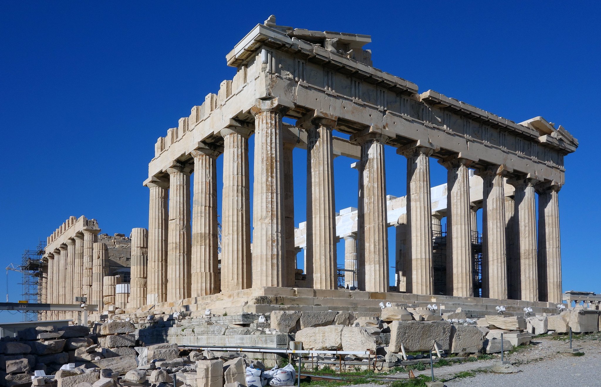 Parthenon, from the southeast