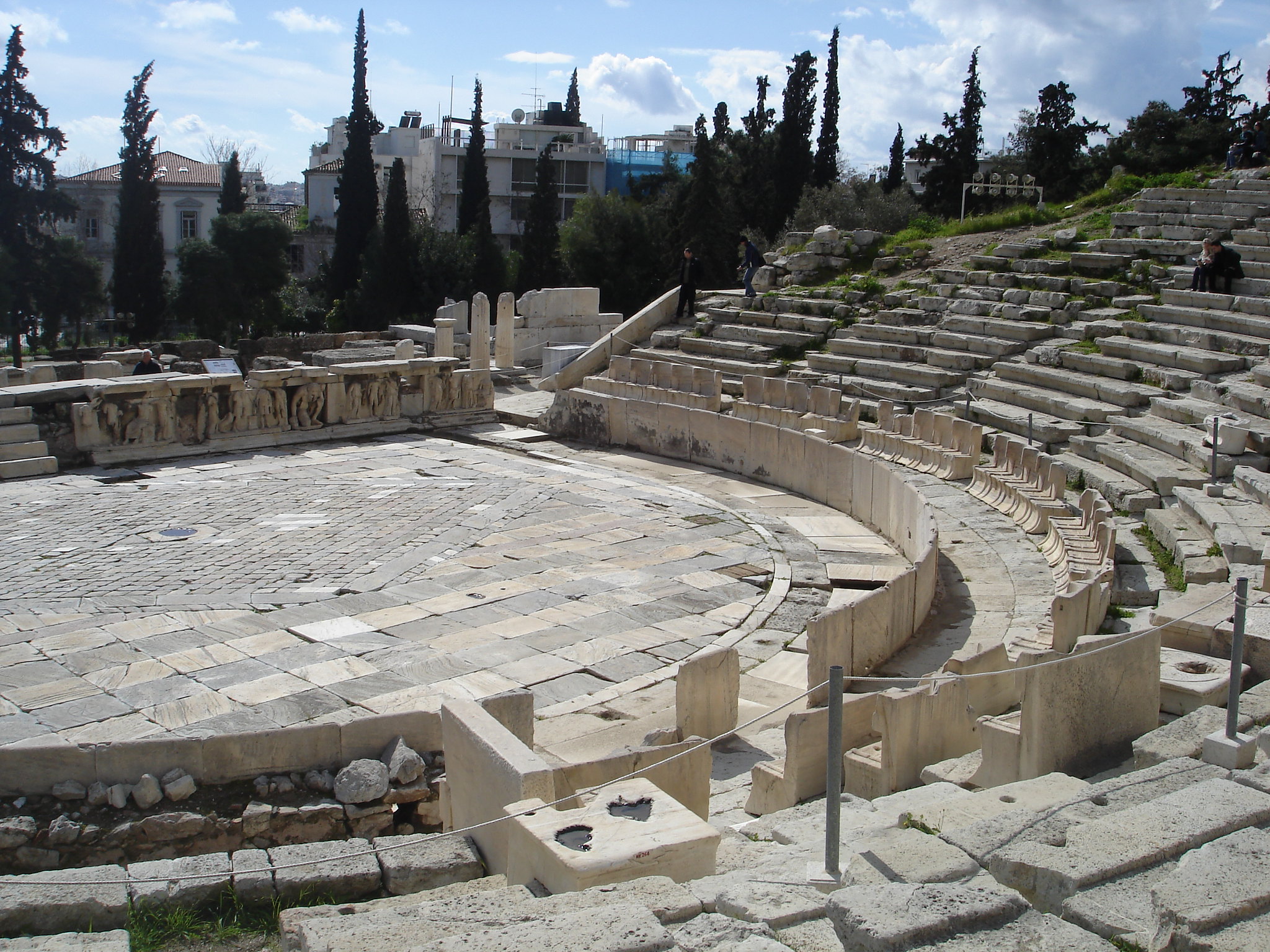 Théâtre de Dionysos, l'un des monuments de l'Acropole