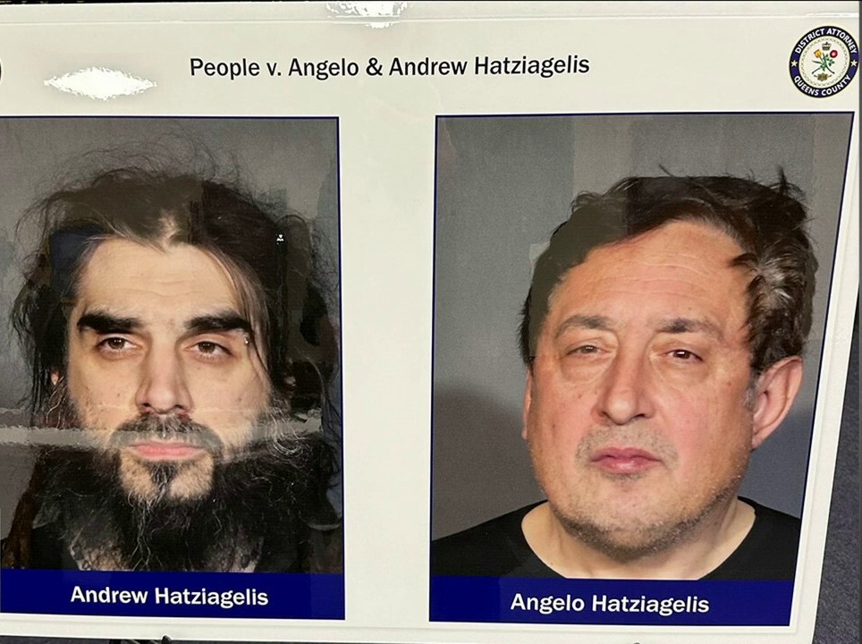 Greek American brothers Andrew and Angelo Hatziagelis