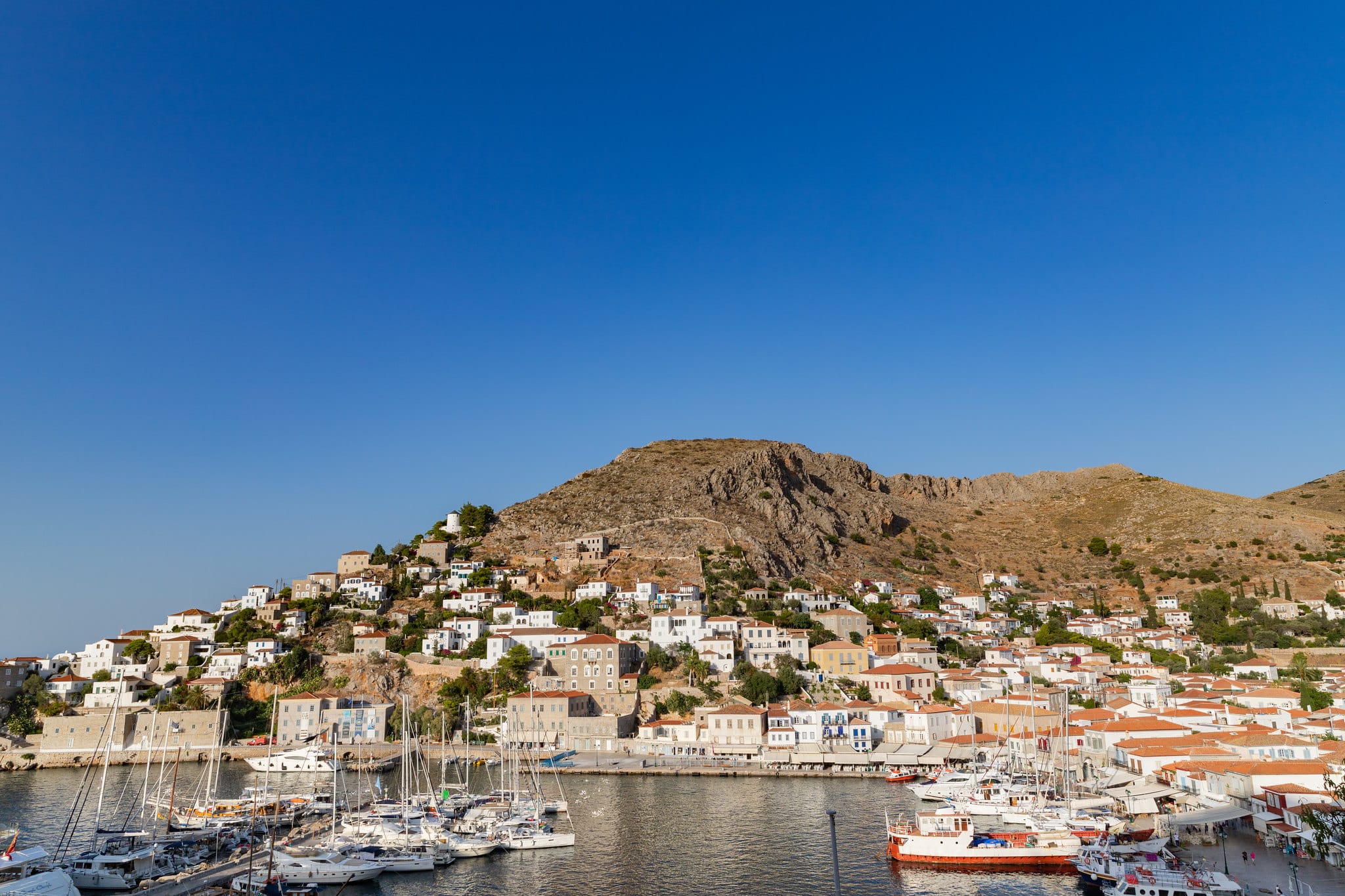 Hydra island in Greece, a top Easter destination due to its unique customs