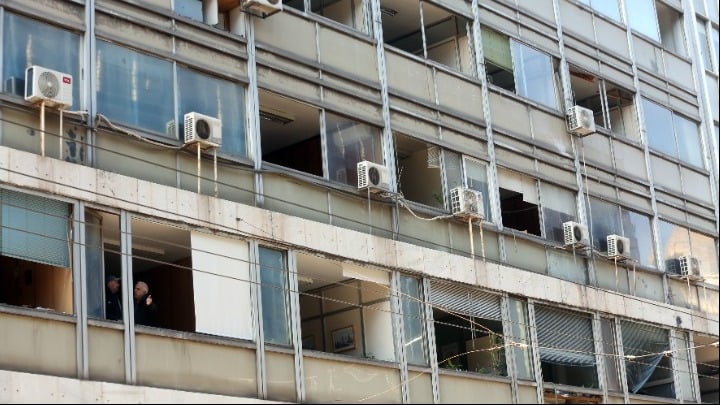 Act of terrorism against the Ministry of Labor building