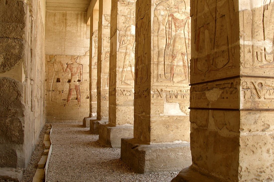 Temple of Seti Abydos Egypt