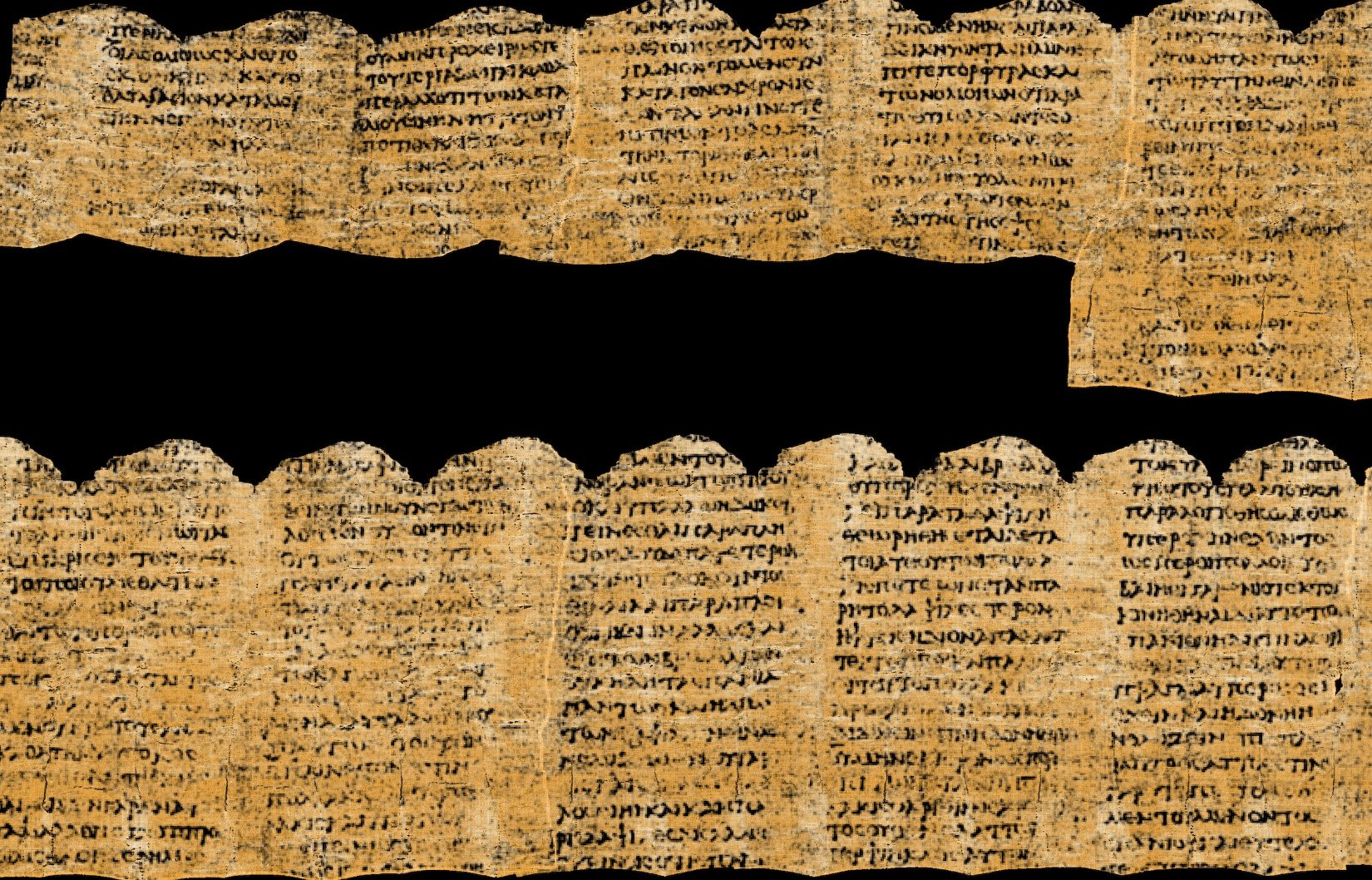 AI deciphers greek letters in vesuvius damaged herculaneum scrolls 