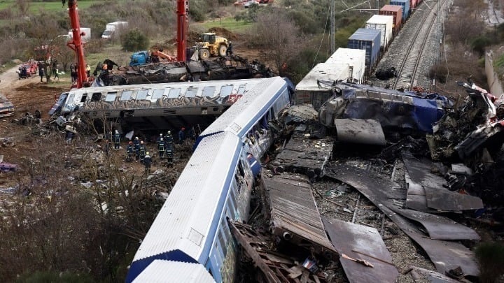 Tempi train disaster, Greece