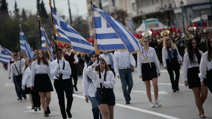 Greek Independence Day parade, Athens, 2024.