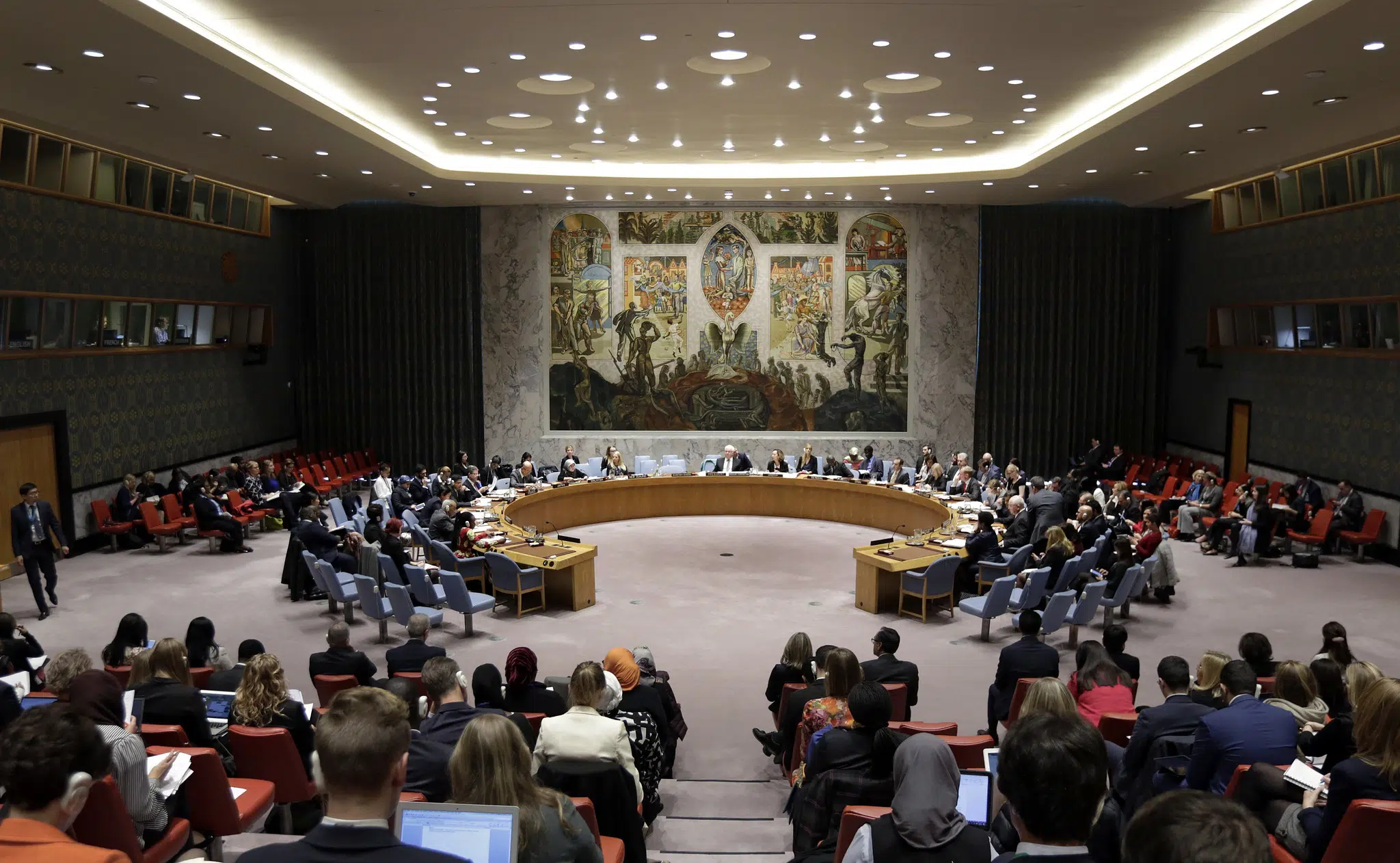UN Security Council votes for ceasefire in Gaza, US abstains