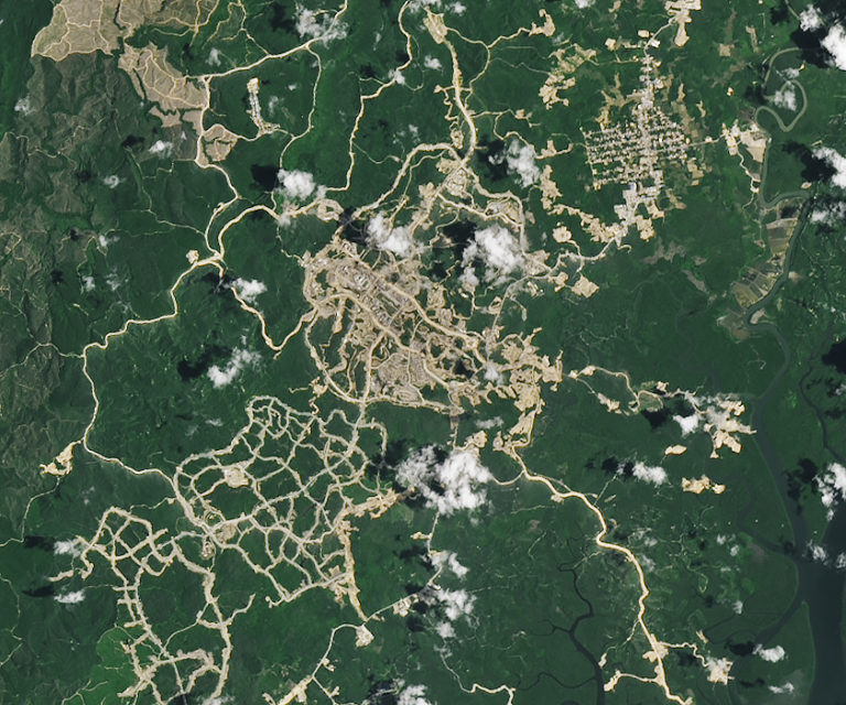 Satellite Images Show Indonesia’s New Jungle Capital, Nusantara