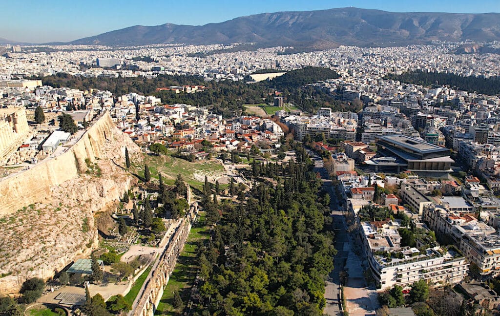 Dionysiou Areopagitou, the Most Beautiful Street in Athens