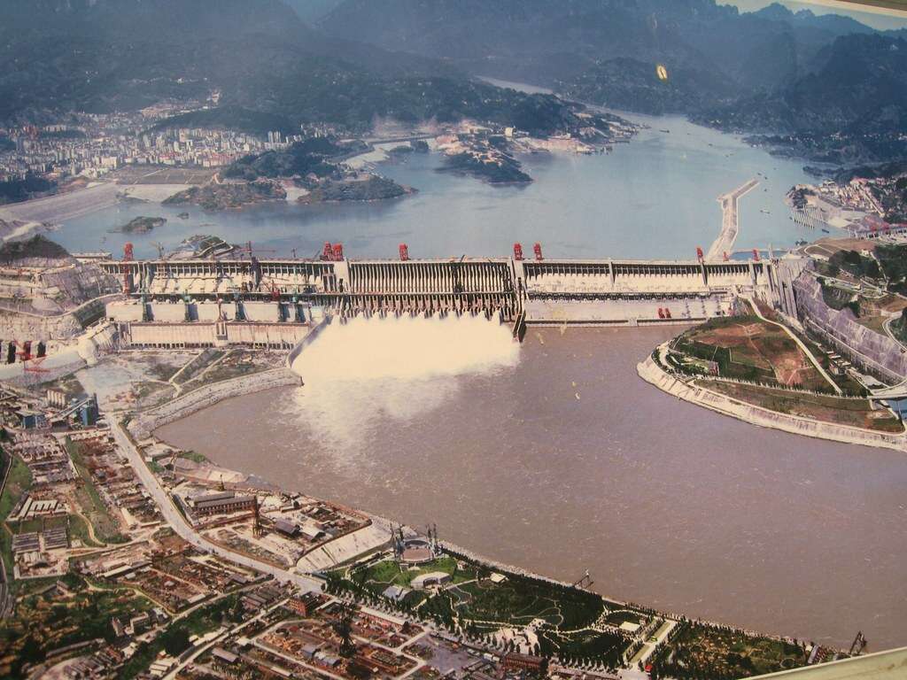 Three Gorges Dam, one of China's megastructures