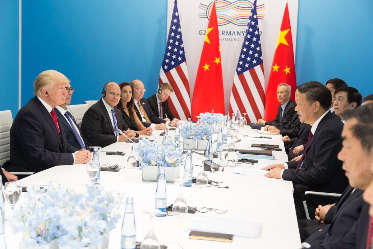 Donald Trump and Xi Jinping