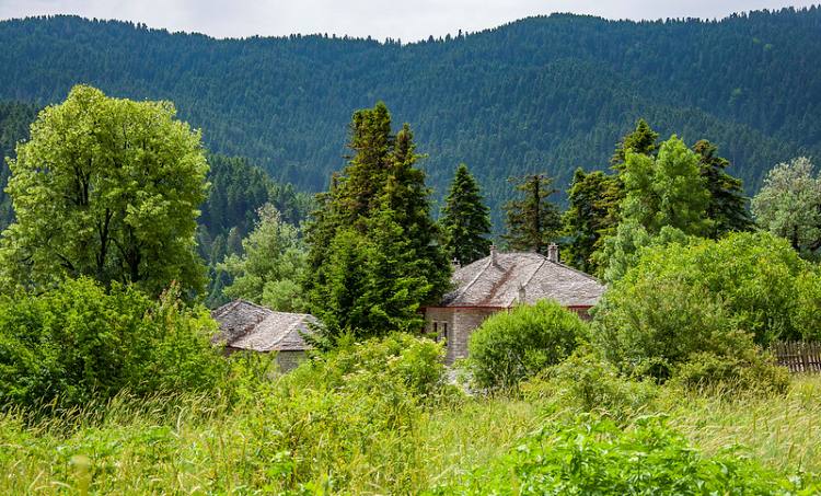 Asclepius path mount Koziakas ancient Greek herbs