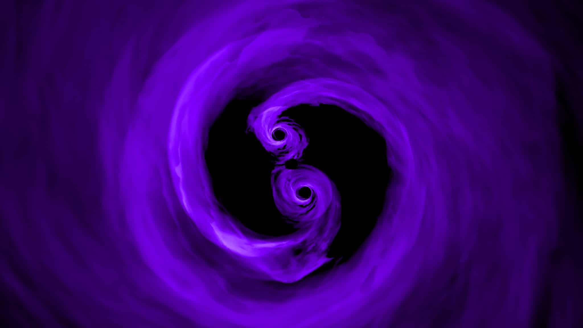 Spiraling supermassive black holes