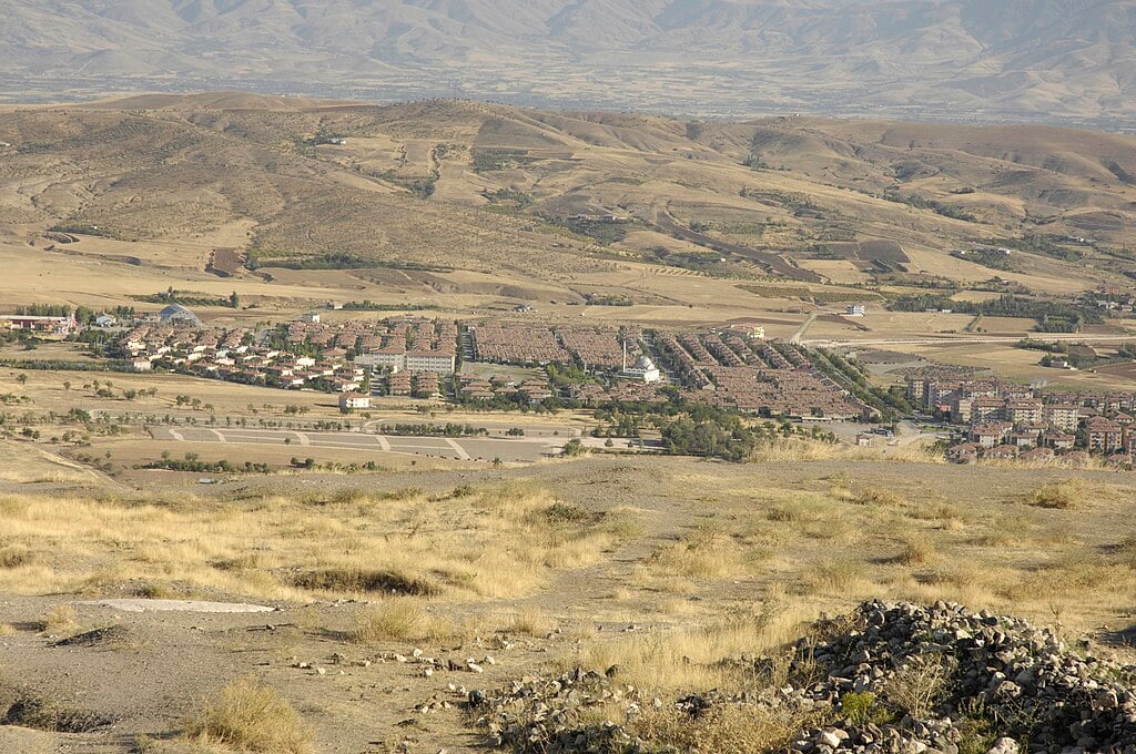 A view of Elazığ Province in eastern Turkey