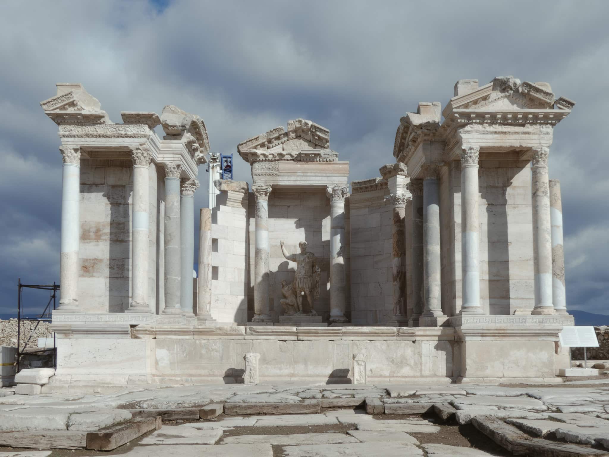 The ancient city of Laodicea, located near modern-day Denizli, Turkey
