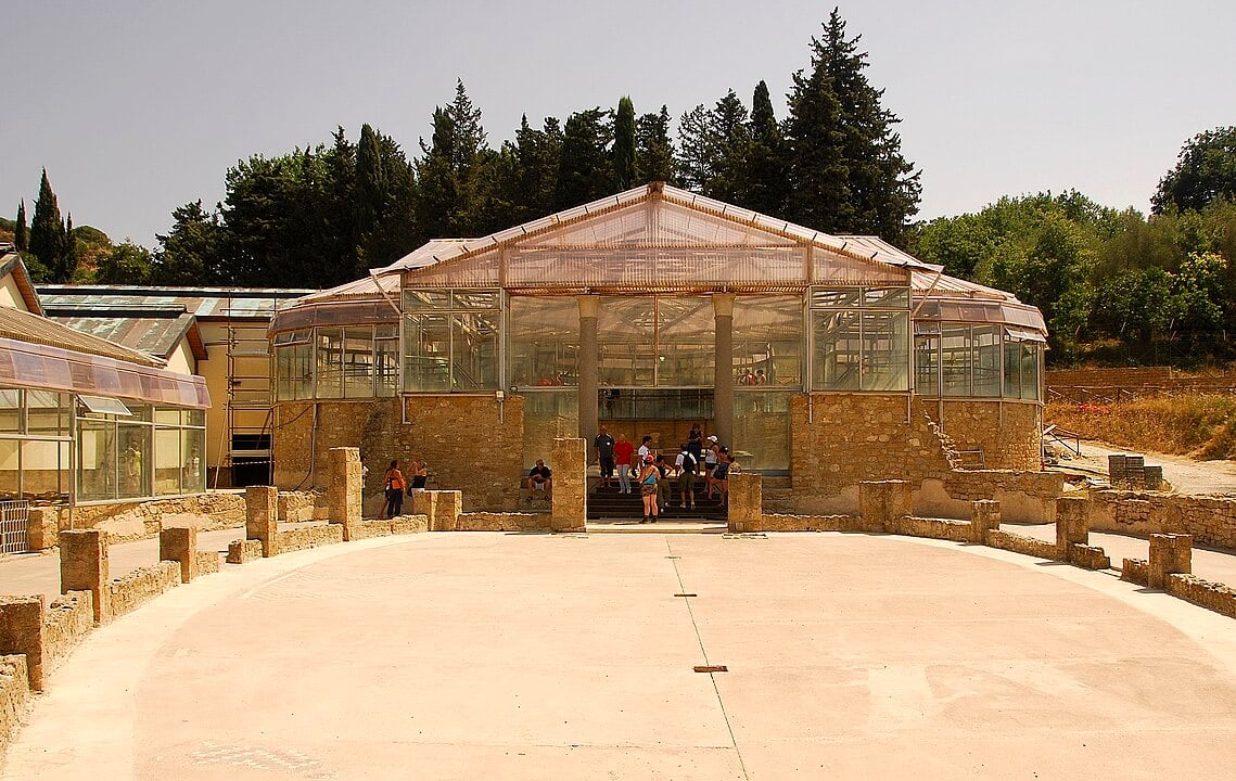Villa Romana del Casale in Piazza Armerina, Sicily, a UNESCO World Heritage Site