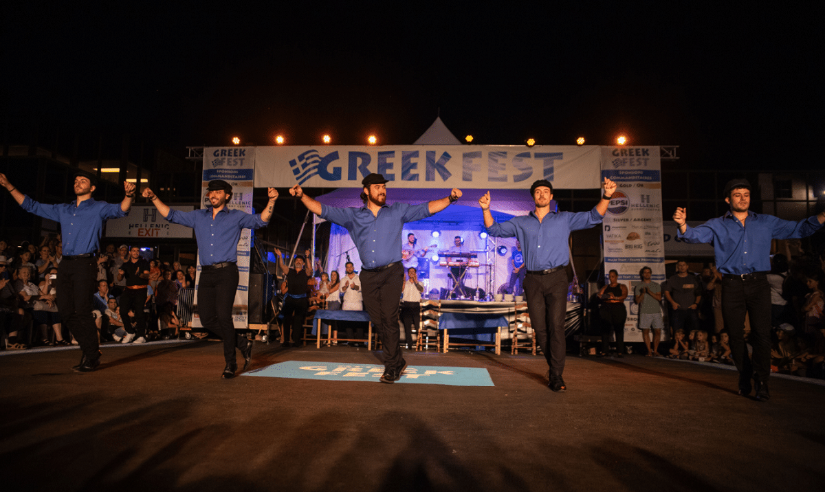 Dancing at the Ottawa Greekfest
