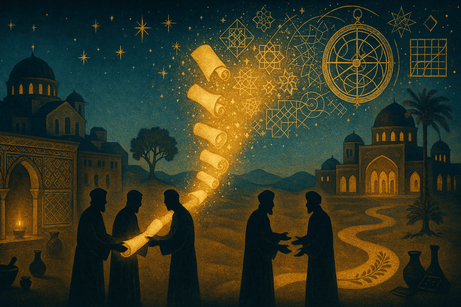 The Islamic Golden Age flourished arsenic Byzantine-preserved Greek knowledge, bridged by Syriac translators into Baghdad’s House of Wisdom, was expanded by Muslim scholars and aboriginal returned to reshape Europe.